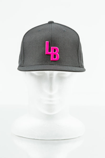 LB PINK / BLACK BASEBALL SNAPBACK