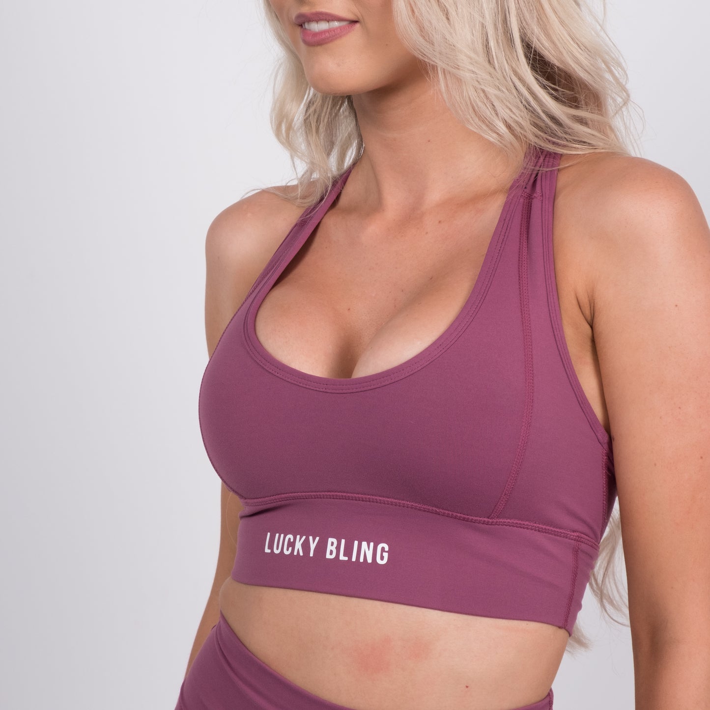 LB Crop Top Merlot