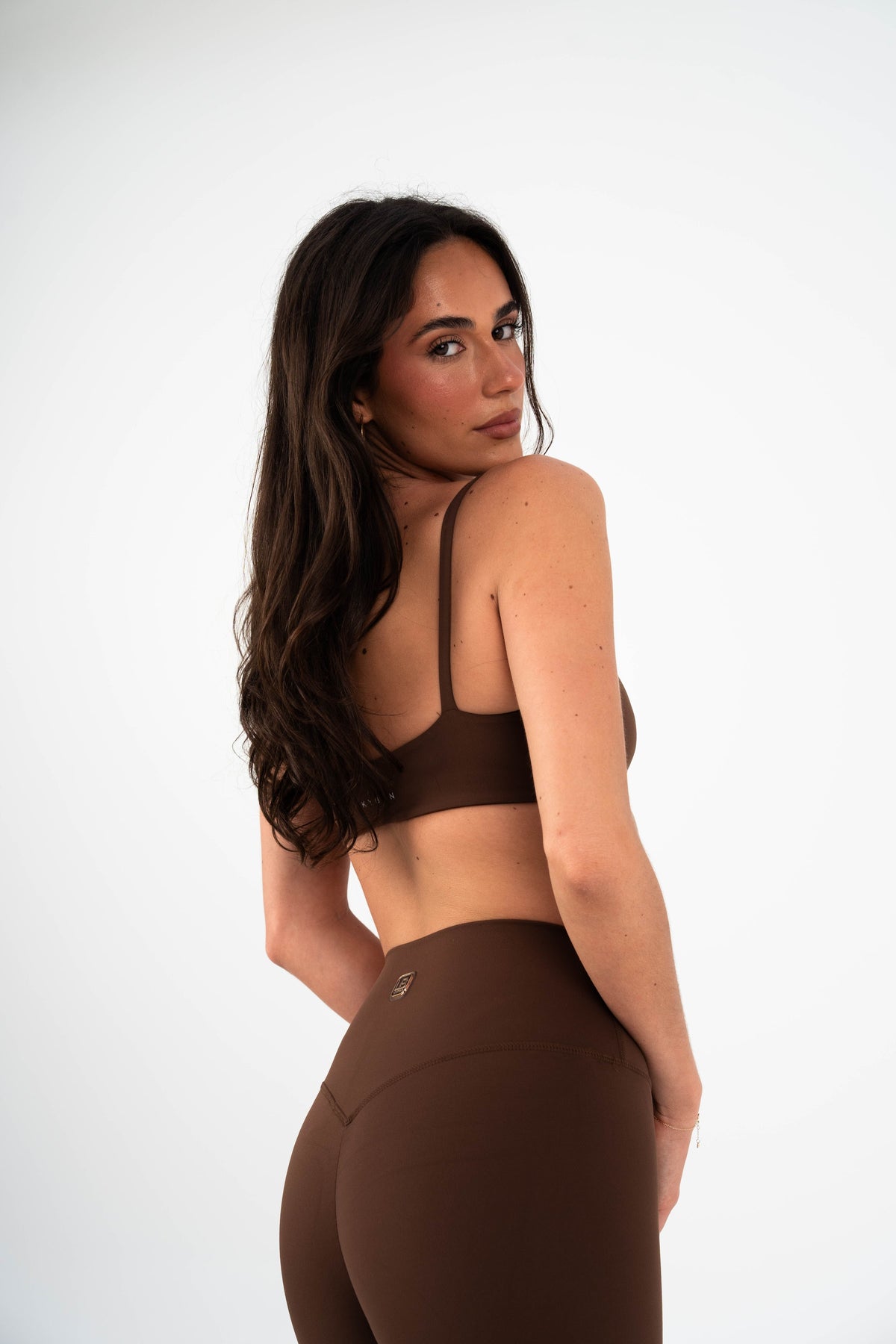 Long Game Legging in Chocolate