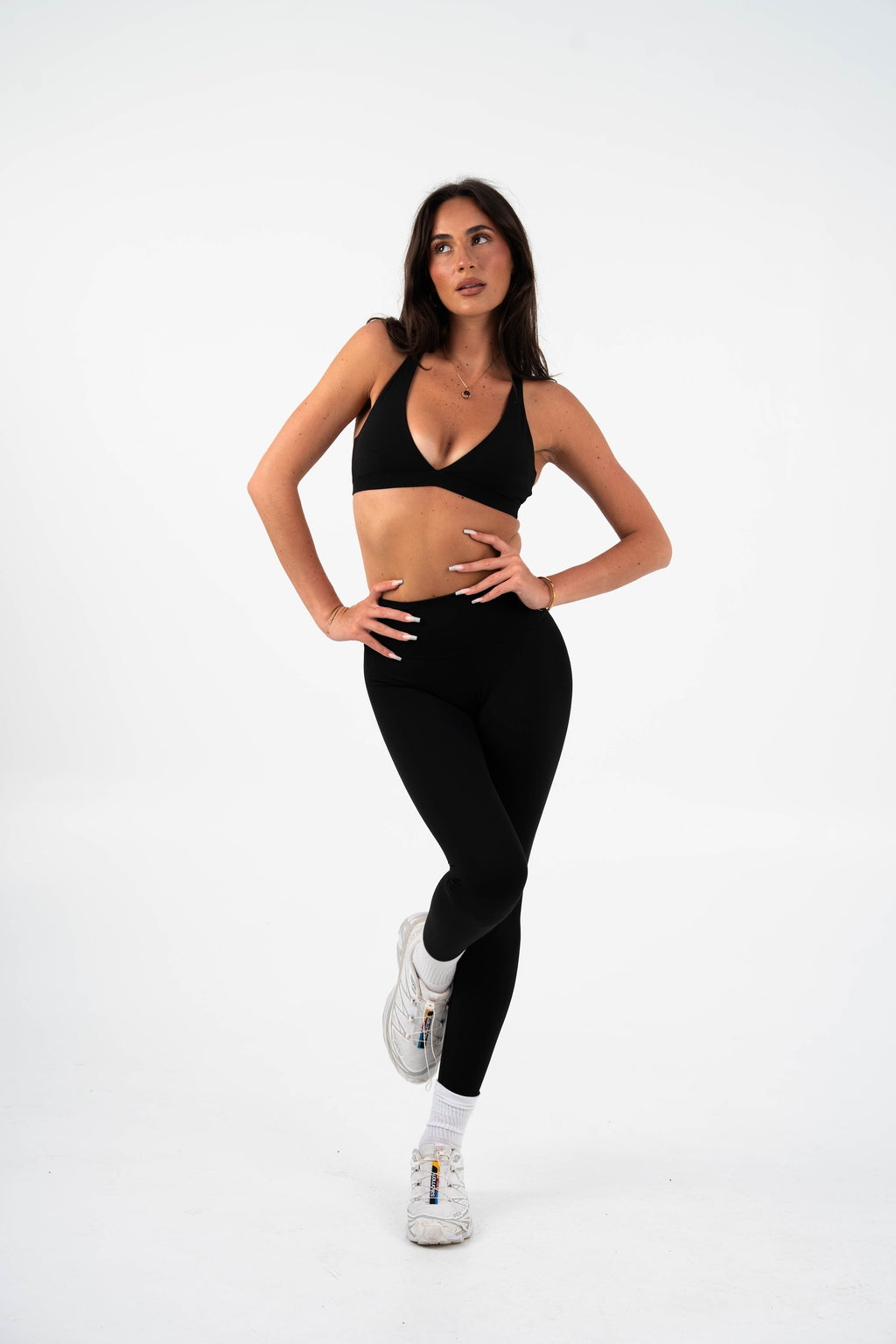 Long Game Legging in Black