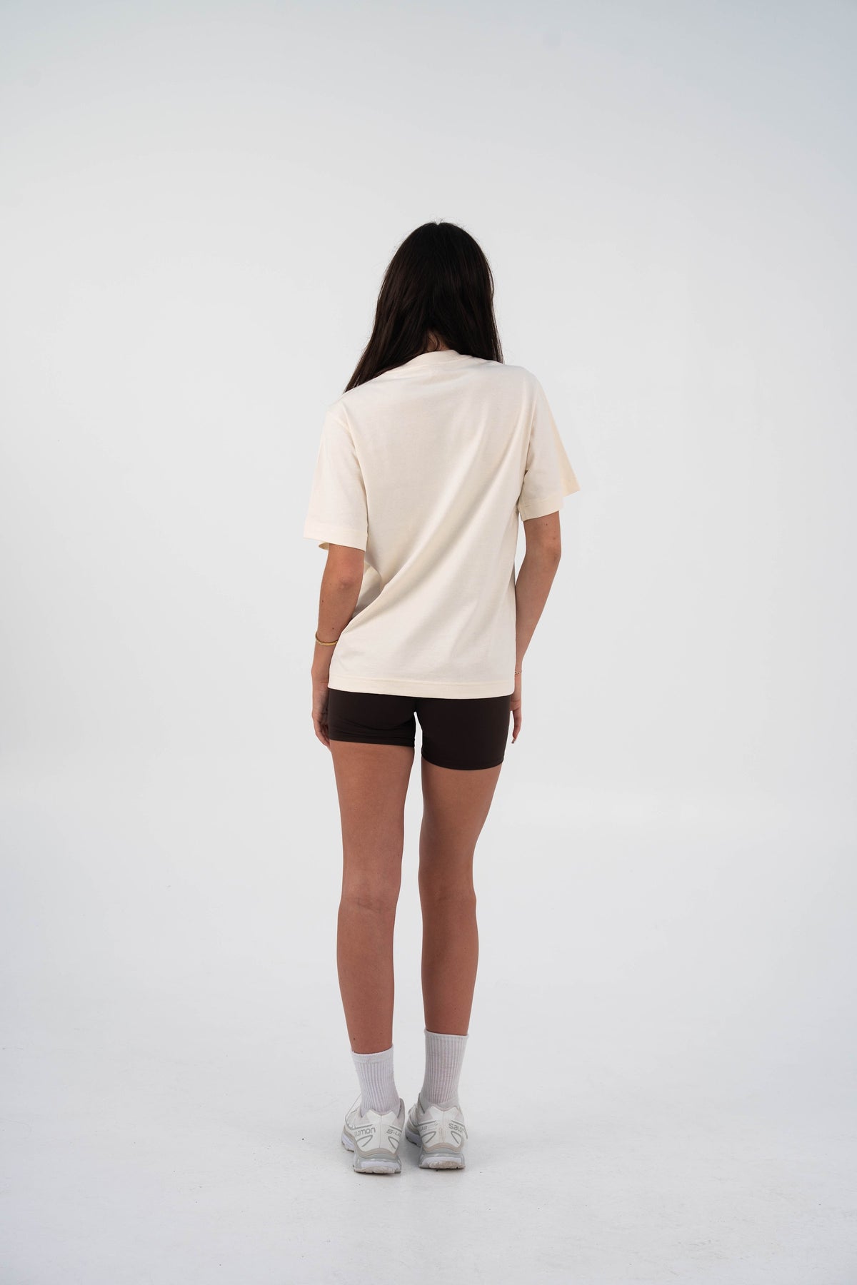 Chasing Dreams Club Script Tee in Ivory