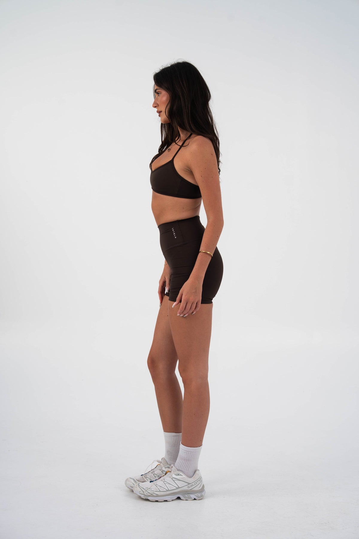 Progress Bike Short in Espresso