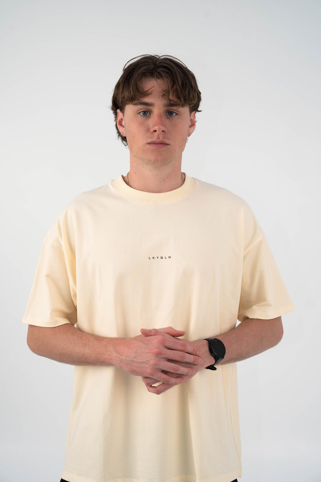 Momentum Oversized Tee in Butter