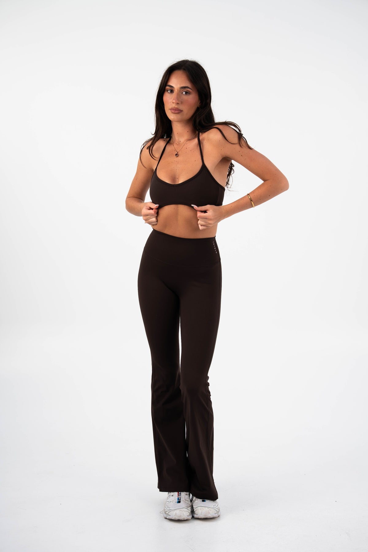 Belief Flare Legging in Espresso