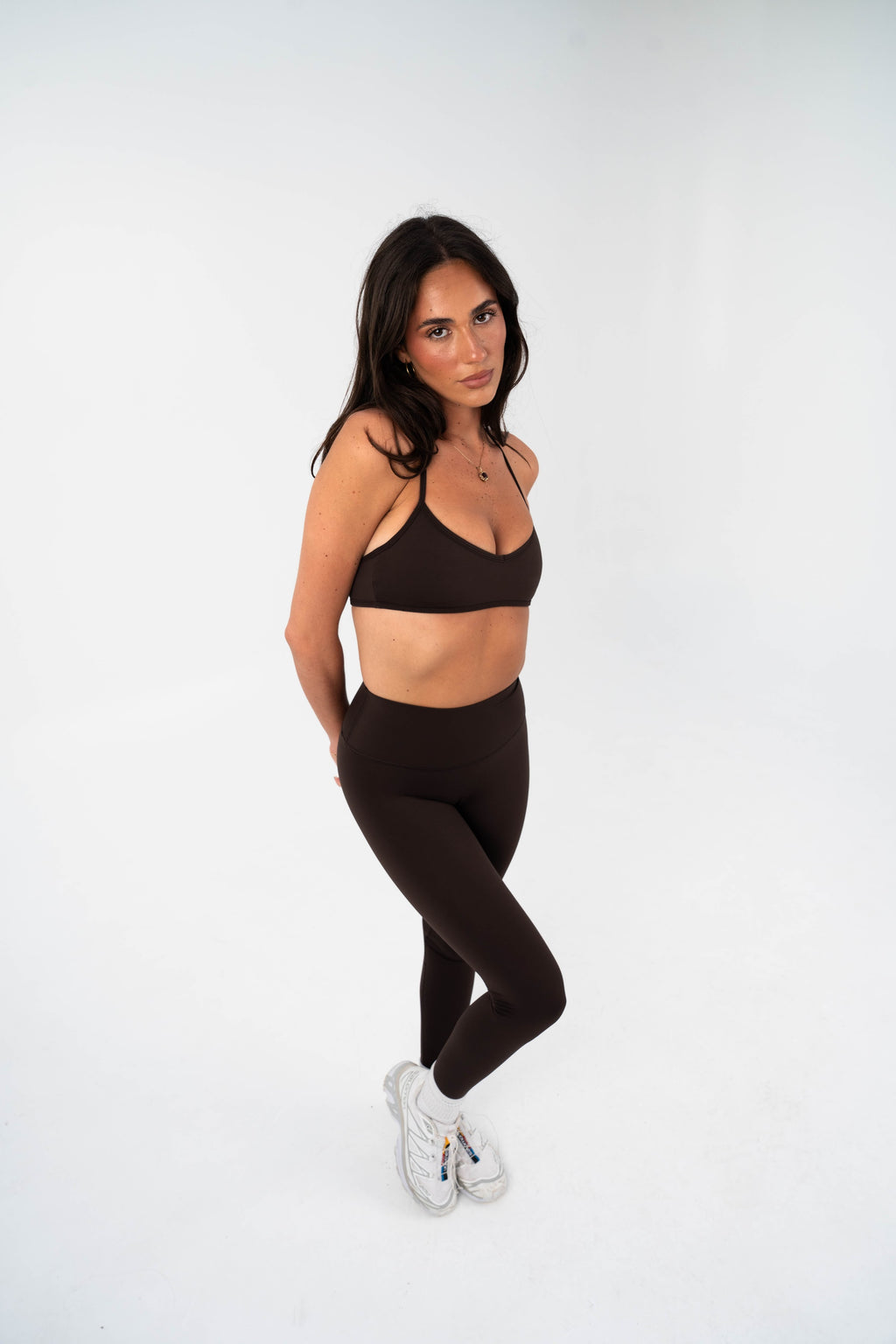Long Game Legging in Espresso