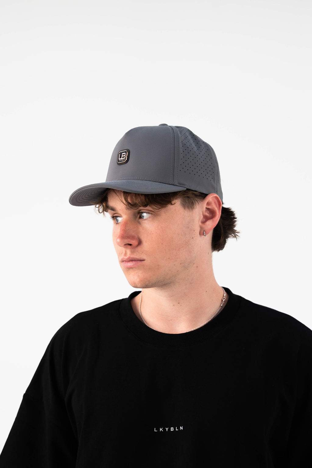 Momentum Oversized Tee in Black