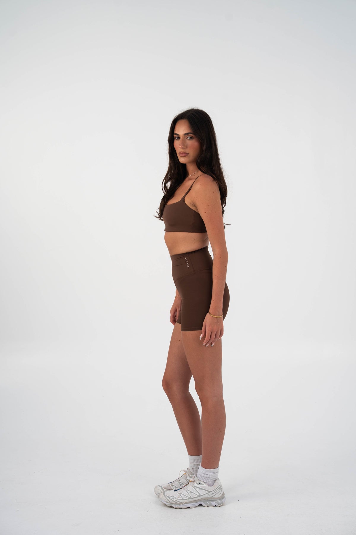 Progress Bike Short in Chocolate