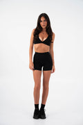 Progress Bike Short in Black