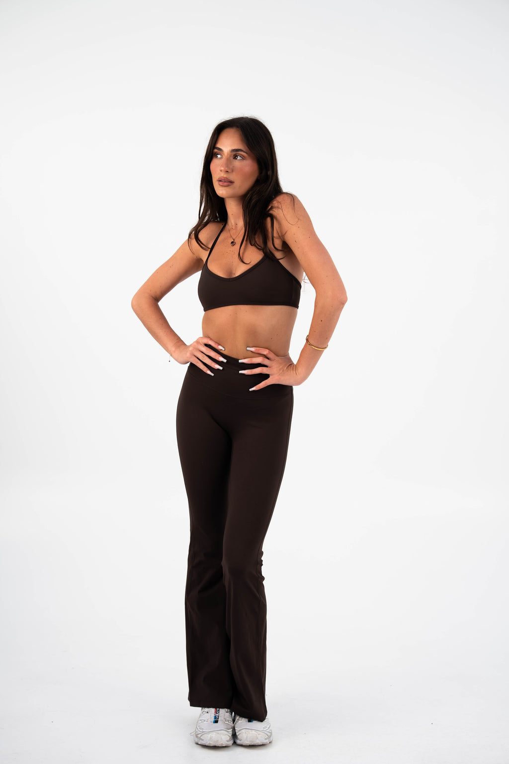 Belief Flare Legging in Espresso