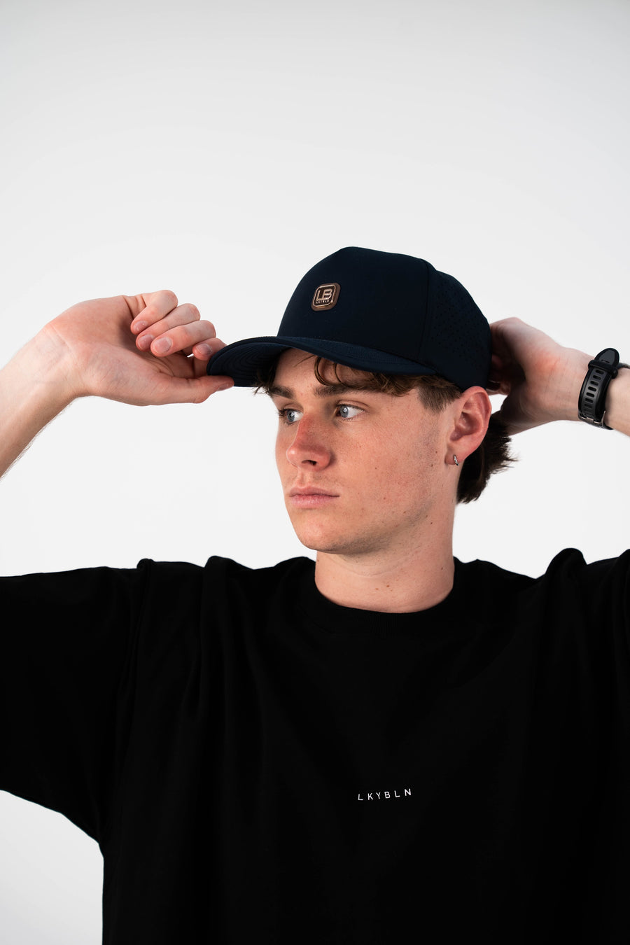 Next Move Perforated Cap – Navy