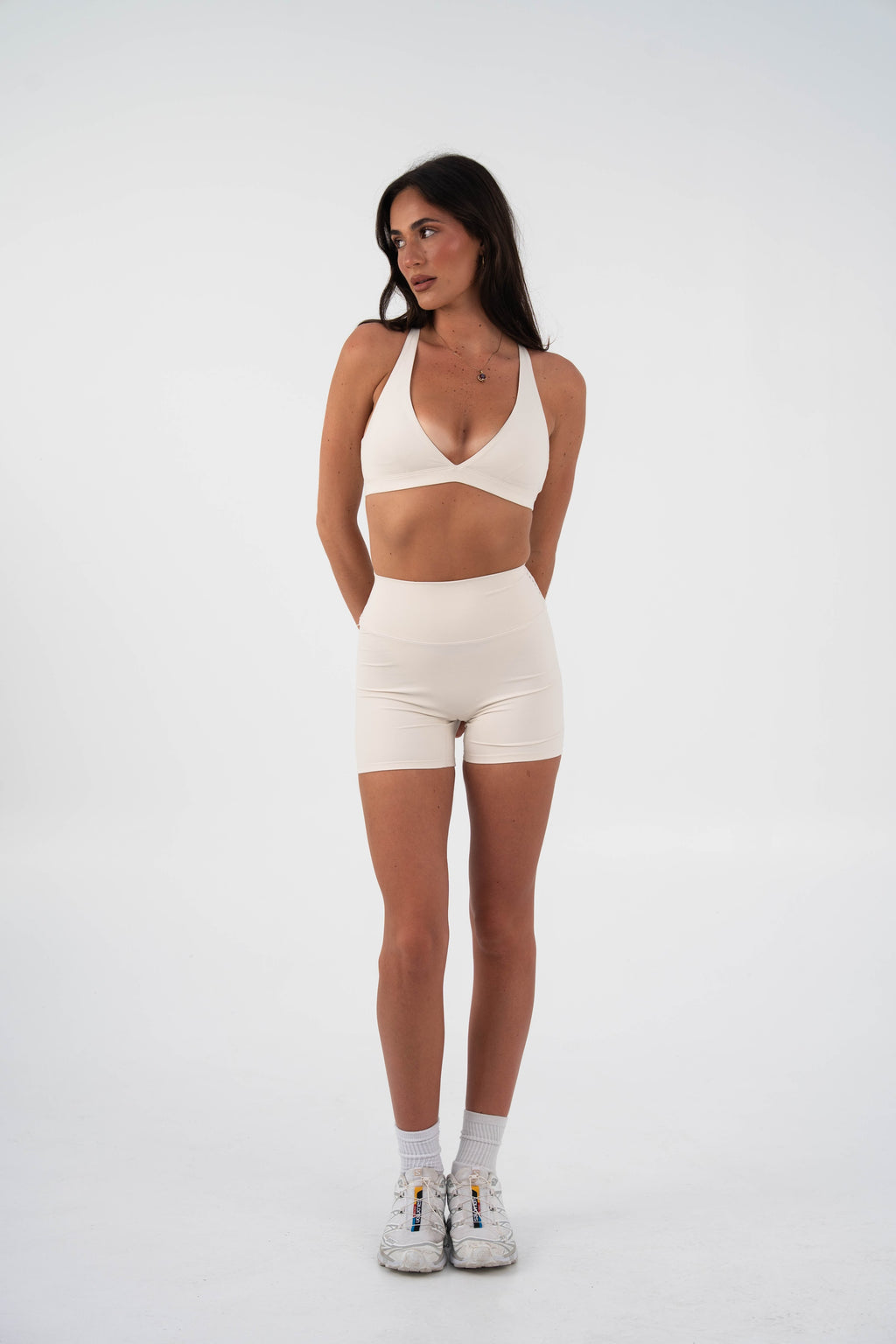 Intention V-Crop in Ivory