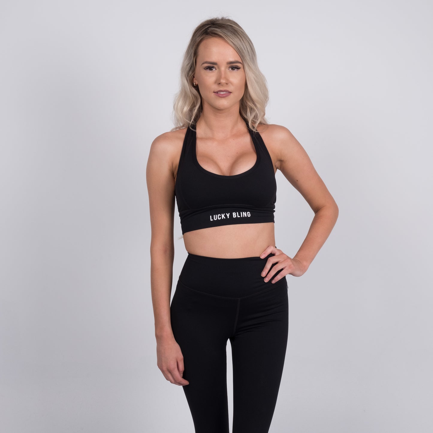 LB Crop Top Black